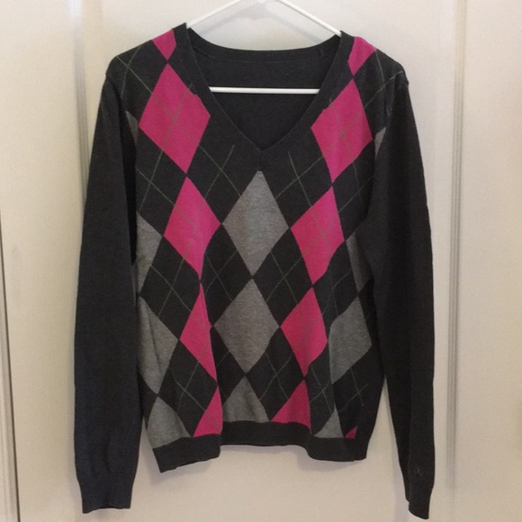 Izod Sweaters - XL Argyle -Izod
